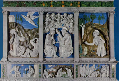 Scene, Pieve delle Sante Flora e Lucilla, Santa Fiora